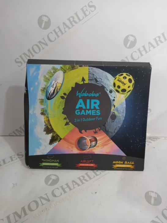 BOXED WOBOBA AIR GAMES 3 IN 1 OUTDOOR FUN