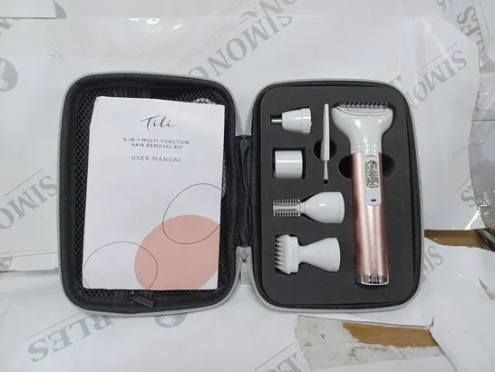 TILI 5 IN 1 MULTI FUNCTIONAL HAIR REMOVAL KIT 