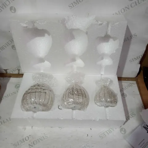 SET OF 3 PRELIT ANGELS