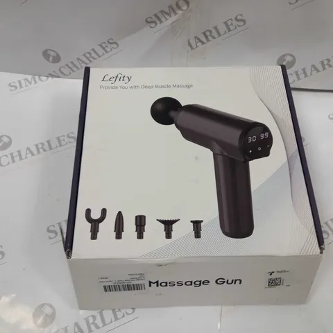 LEFITY DEEP MUSCLE MASSAGER BOXED 