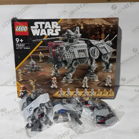 BOXED LEGO STAR WARS 75337 AT-TE WALKER 