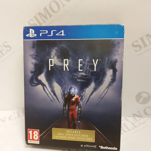 PREY ON PS4 PEGI 18