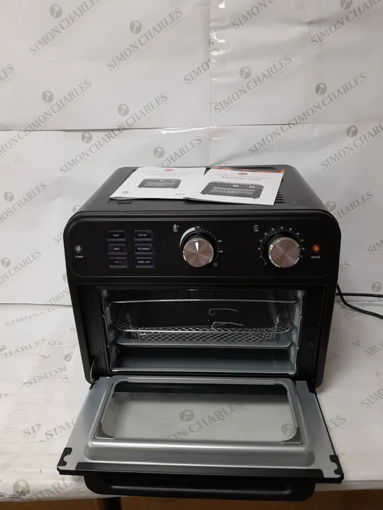 COOK'S ESSENTIAL 21-LITRE AIRFRYER OVEN IN BLACK