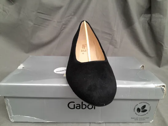 BOXED GABOR HIGH HEEL OPEN TOP SHOES - UK 6 