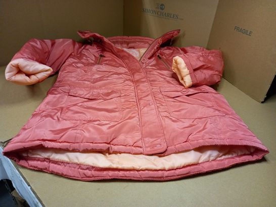 ATLAS FOR WOMEN PINK OUTDOOR WINTER COAT - SIZE 16/18