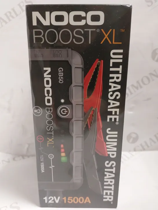 SEALED NOCO BOOST XL GB50 ULTRASAFE JUMP STARTER - 12V 1500A