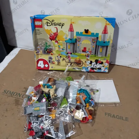 BOXED LEGO DISNEY MICKEY & FRIENDS CASTLE DEFENDERS SET 10780