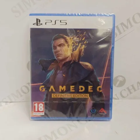 SEALED GAMEDEC DEFINITIVE EDITION GAME FOR PS5