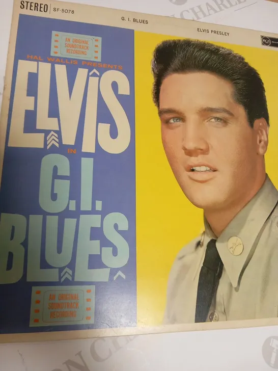 5 ASSORTED ELVIS VINYL RECORDS TO INCLUDE; ROCK N ROLL NO.2, BACK IN MEMPHIS,WORLD WIDE 50 GOLD AWARD HITS, VOL. 1, G.I. BLUES AND MAXI 45 TOURS