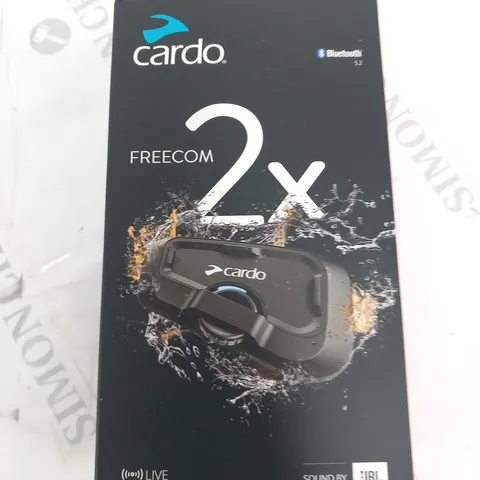 BOXED CARDO FREECOMN 2X 2 WAY INTERCOM