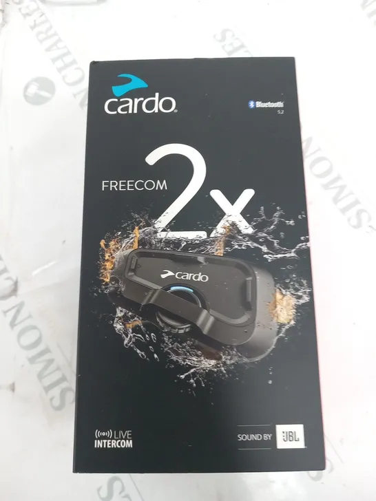 BOXED CARDO FREECOMN 2X 2 WAY INTERCOM