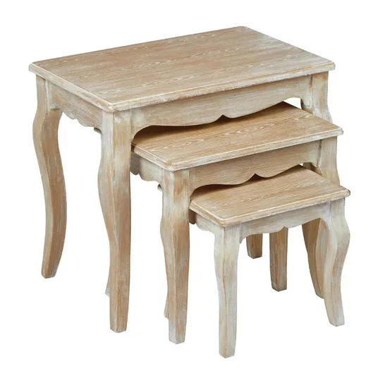 BOXED CHAMPETRE 3 PIECE NEST OF TABLES