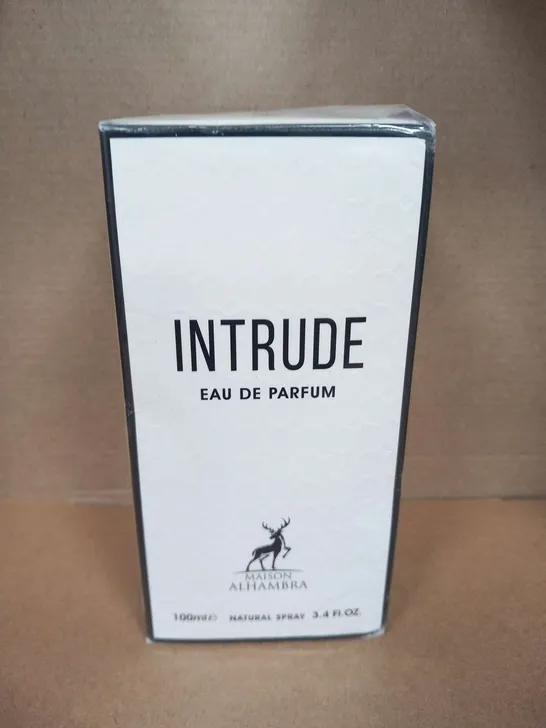 BOXED AND SEALED INTRUDE EAU DE PARFUM MAISON ALHAMBRA 100ML