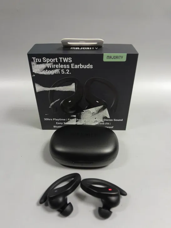 BOXED MAJORITY TRU SPORT TWS WIRELESS EARBUDS 