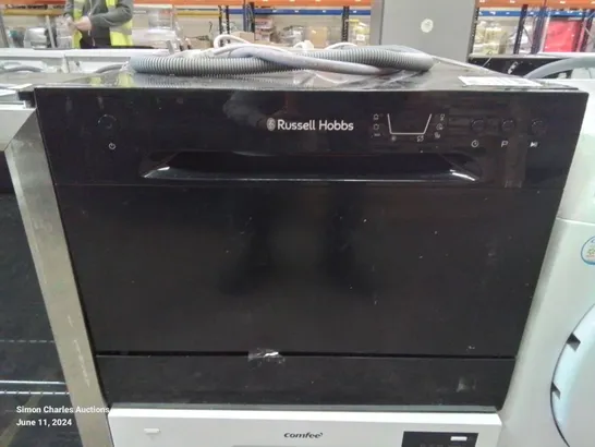 RUSSELL HOBBS RHTTDW6B FREESTANDING COMPACT DISHWASHER (COLLECTION ONLY)