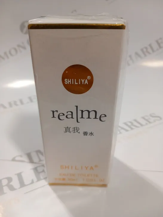 BOXED AND SEALED REALME SHILIYA EAU DE TOILETTE 30ML