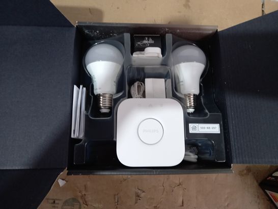 BOXED PHILIPS HUE WHITE STARTER KIT