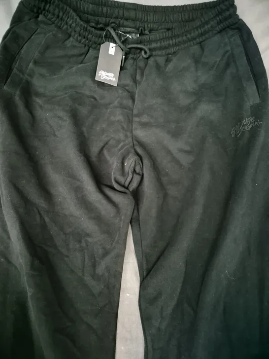 SYNDICATE ORIGINAL JOGGERS IN BLACK SIZE 3XL