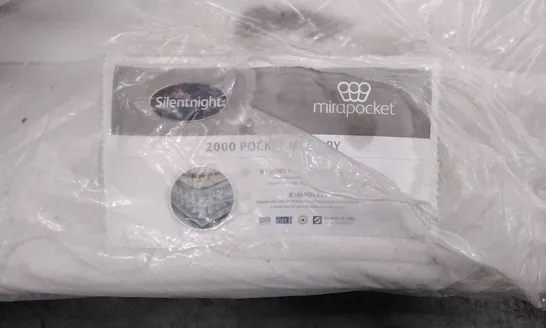 QUALITY BAGGED SILENTNIGHT MIRAPOCKET 2000 POCKET MEMORY FOAM 5' MATTRESS