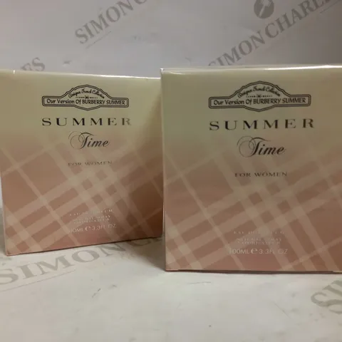 LOT OF 12 DFC SUMMER TIME EDP 100ML