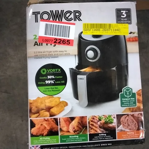 BOXED TOWER AIR FRYER OVEN WITH RAPID AIR CIRCULATION 