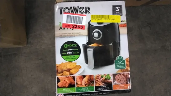 BOXED TOWER AIR FRYER OVEN WITH RAPID AIR CIRCULATION 