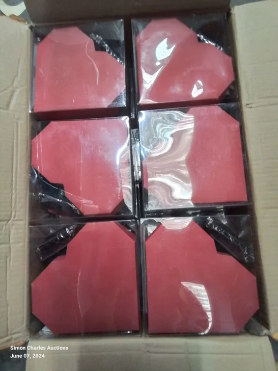 A BOX OF  APPROXIMATELY 20 HEART SHAPED GIFT BOX/PHOTO BOXES