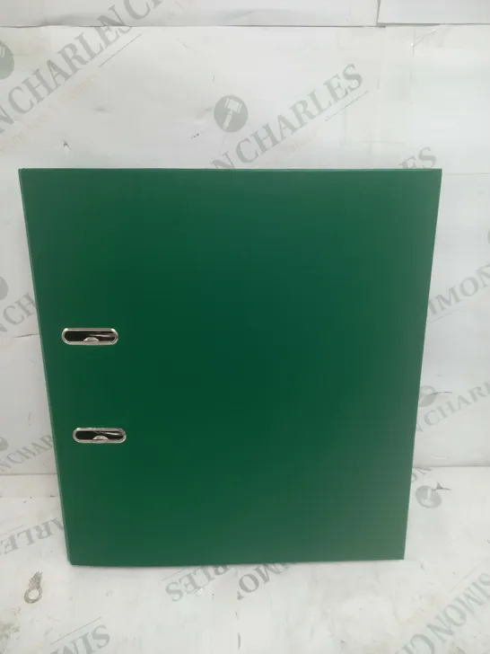 PACK OF 10 RAPID A4 FOLDER LEVER ARCH FILE 50MM POLYPROPYLENE GREEN