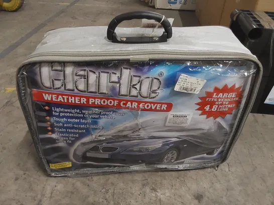 CLARKE LARGE WEATHER PROOF CAR COVER