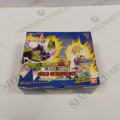 DRAGON BALL SUPER CARD GAME - WILD RESURGENCE 