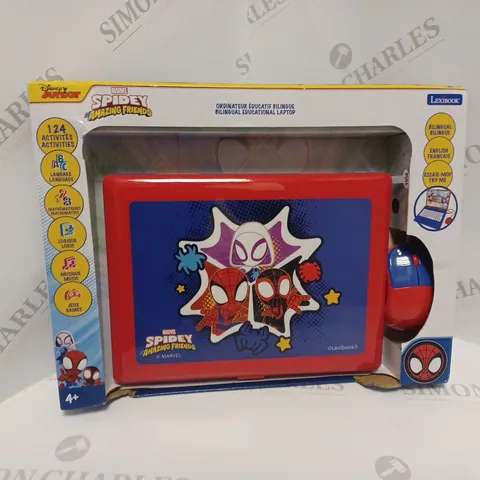 BOXED SPIDERMAN EDUCATIONAL LAPTOP 