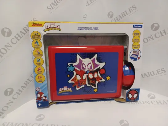 BOXED SPIDERMAN EDUCATIONAL LAPTOP 