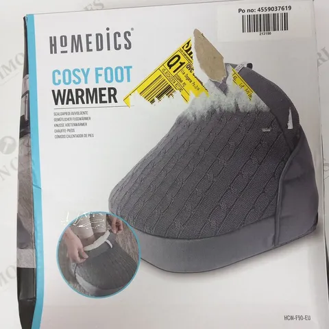 BOXED HOMEDICS COSY FOOT WARMER HCW-F90-EU