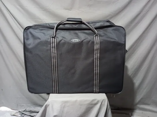 EAGLE WHEELED COLLAPSIBLE LUGGAGE BAG IN BLACK