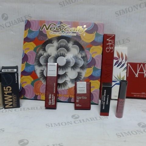 LOT OF APPROXIMATELY 10 ASSORTED MAKE UP ITEMS, TO INCLUDE NARS, MAC, KJAER WEIS, ETC
