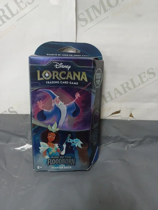 BOXED AND SEALED DISNEY LORCANA RISE OF THE FLOODBORN TRADING CARD GAME