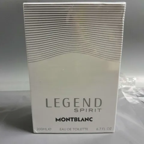 BOXED AND SEALED MONTBLANC LEGEND SPIRIT EAU DE TOILETTE 200ML