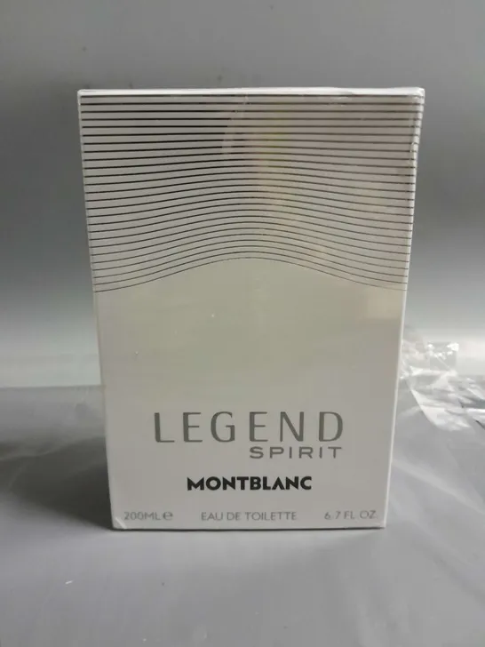 BOXED AND SEALED MONTBLANC LEGEND SPIRIT EAU DE TOILETTE 200ML