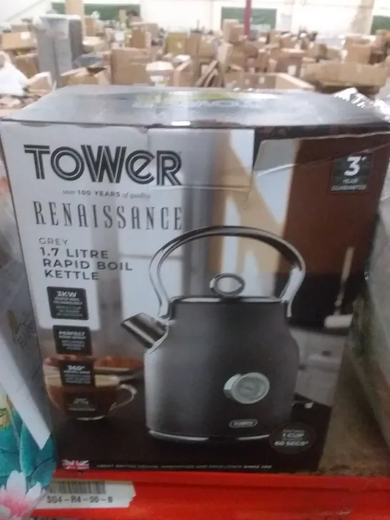 BOXED TOWER RENAISSANCE 1.7L RAPID BOILING KETTLE