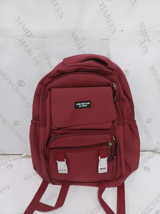 JIAYISTAR BURGENDY BACKPACK 