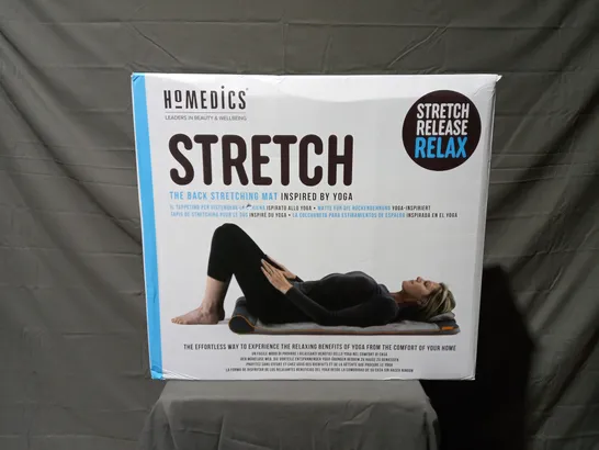 BOXED HOMEDICS STRETCH THE BACK STREATCHING MAT