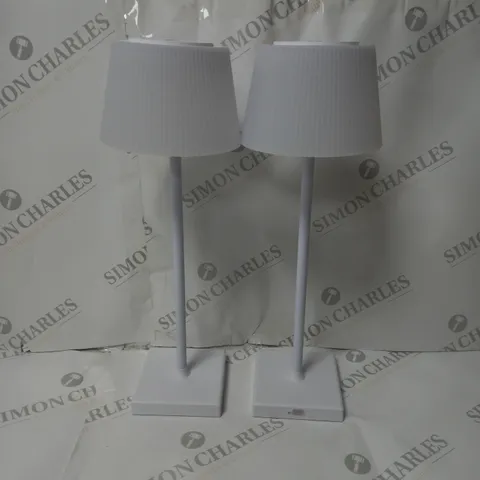 BOXED SFIXX SET OF 2 INDOOR OUTDOOR TOUCH TABLE LIGHTS