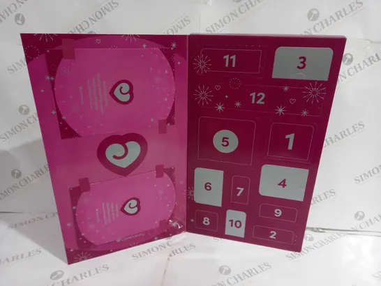 BOXED SWEET SEDUCTION ADVENT CALENDER GIFT SET