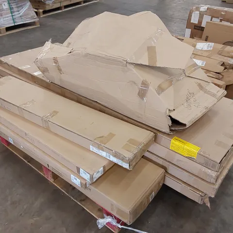 PALLET OF ASSORTED FURNITURE PARTS 