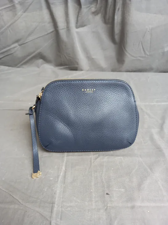 RADLEY LONDON LEATHER BAG IN NAVY