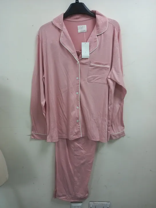 time to dream pj set in blush - 12-14