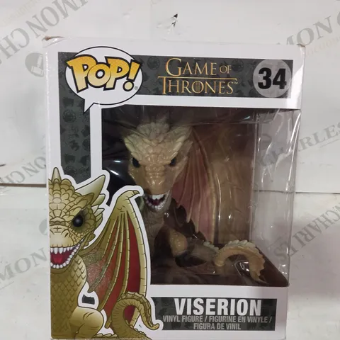 FUKNKO POP GAME OF THRONES 34 VISERION VINYL FIGURE