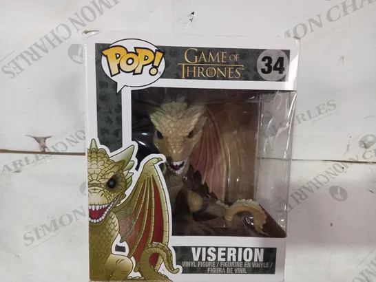 FUKNKO POP GAME OF THRONES 34 VISERION VINYL FIGURE