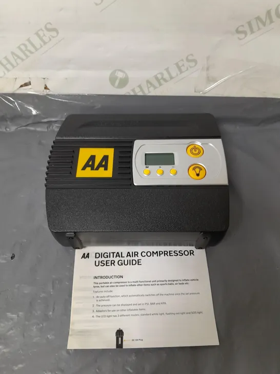 UNBOXED AA DIGITAL AIR COMPRESSOR