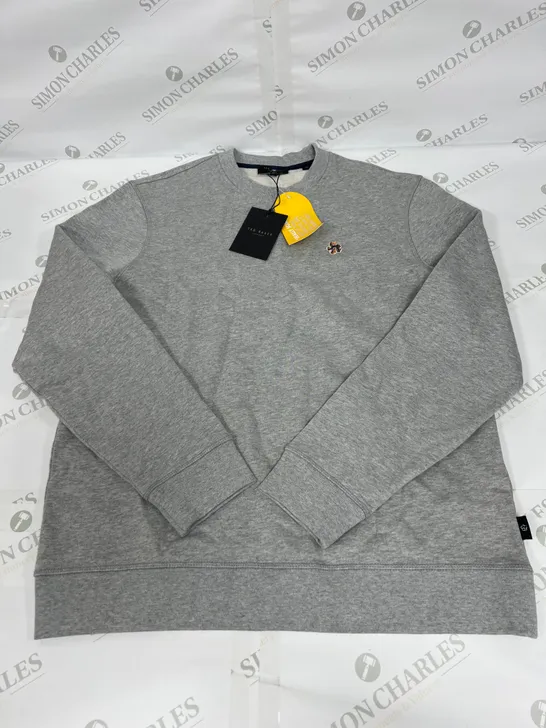 TED BAKER HATTON SWEATSHIRT IN GREY SIZE 3